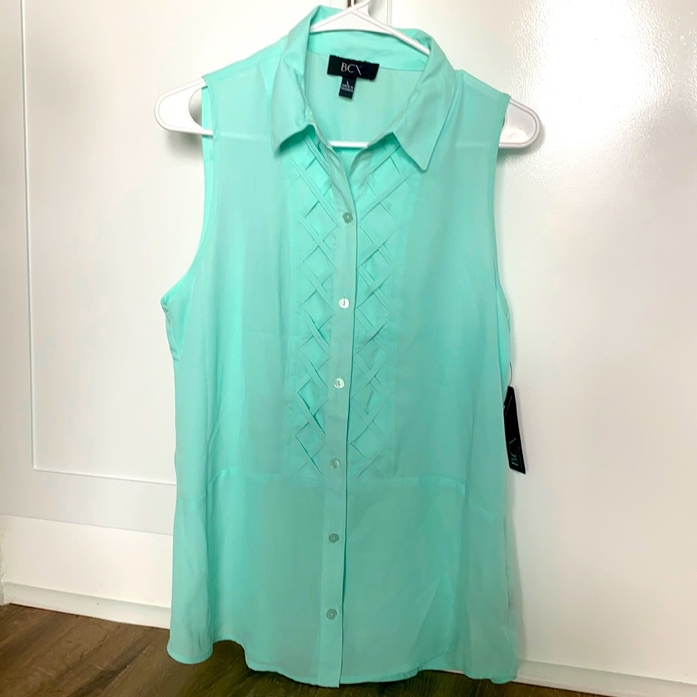BCX Mint Tank Top